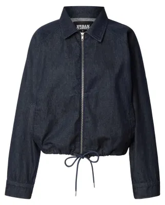 Produktbild von Damenjacke URBAN CLASSICS TB8295 BLAU GESPÜLT GEWASCHEN Größe: M
