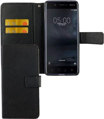 Produktbild von Handyhülle Tasche für Handy Nokia 5.1 2018 Schwarz