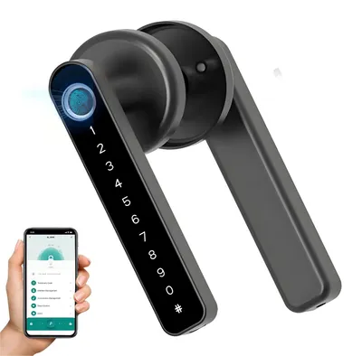 Obrázek produktu pro Inteligentní zámek pro vnitřní dveře – Elektronický zámek s rozpoznáváním otisků prstů