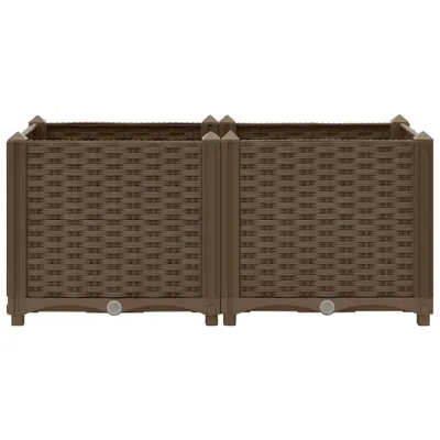 Obrázok produktu pre vidaXL Zvýšená posteľ 80x40x38 cm polypropylén