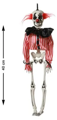 Image de Halloween-Dekoration Clown 40 cm