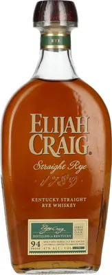 Produktbild von Elijah Craig Kentucky Straight Rye Whiskey 94 Proof 47% Vol. 0,7l