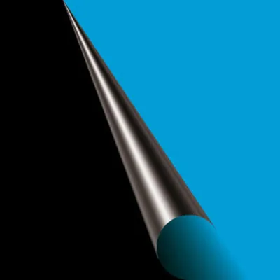 Produktbild von Aqua Della Fotorückwand schwarz/blau, Maße: 80 x 40 cm