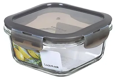 Obrázok produktu pre LOCK&LOCK nádoba na uchovávanie čerstvosti Boroseal square 500ml 14x14x6,7cm