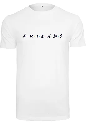 Produktbild von Merchcode T-Shirt Friends Logo EMB Tee White-XL