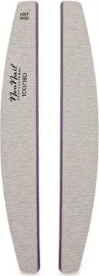 Produktbild von NEONAIL Trapezoid Nail File 100/180 Gray
