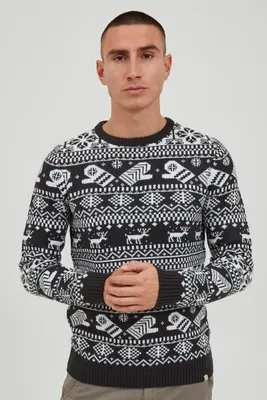 Image de 11 Project PRUwe - Pull de Noël pour hommes, pull en tricot