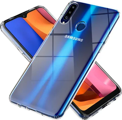 Zdjęcie produktu dla NALIA Przezroczyste etui na telefon komórkowy Samsung Galaxy A20s, przezroczyste etui ochronne