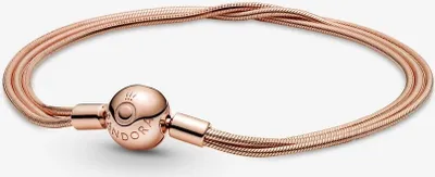 Produktbild von PANDORA ROSE mehrreihiges Schlangenglieder Armband