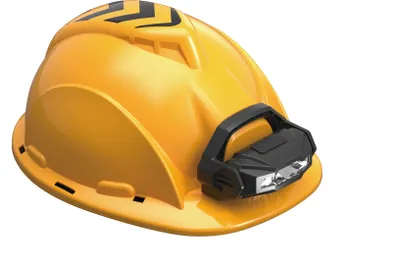 Produktbild von Bauhelm mit Lampe 24 x 19 x 13 cm