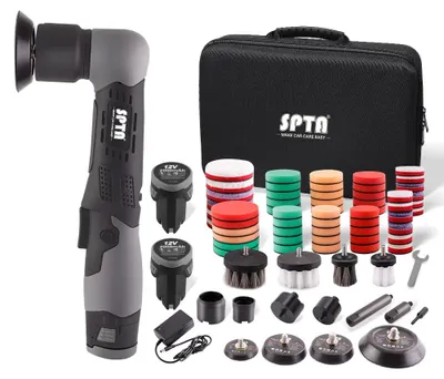 Produktbild von Poliermaschine, Winkelpolierer, SPTA 12V Mini Ezenter Poliermaschine Polierer, P