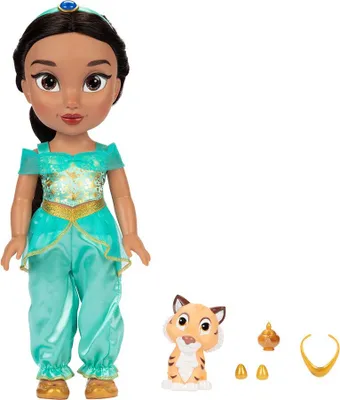 Produktbild von Jakks Pacific Disney Interaktive Prinzessin Jasmin Puppe Blau  Blau One Size