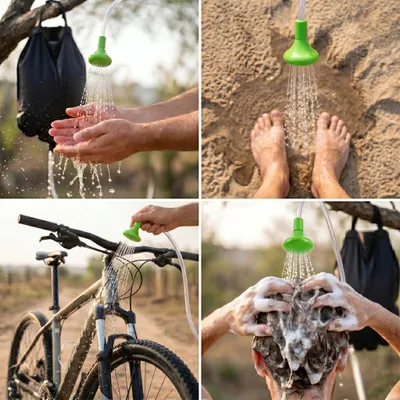 Obrázek produktu pro Velká Solárně Ohřívaná Turistická Sprcha Pro Kempování A Tábření, 40 L