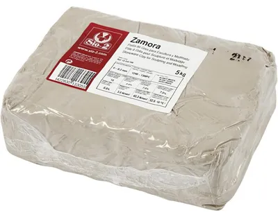 Immagine prodotto di Argilla gres, color crema, 5 kg 1 cartone