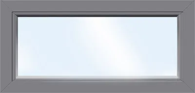 Obrázek produktu pro Plastové okno fixní zasklení ARON Basic bílé/antracit 1650 x 1100 mm (neotevíratelné)