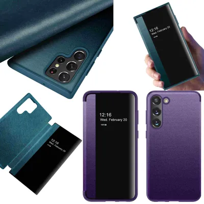 Image de Étui Smart Cover Mirror View pour Samsung Galaxy S23 Plus 5G