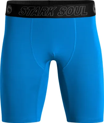 Produktbild von Compression Shorts Herren – Funktionale Kompressionshose Sport von Stark Soul® - Blau – L