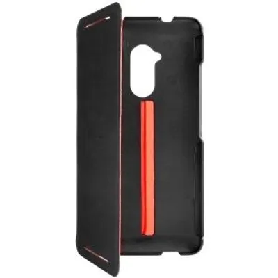 Produktbild von HTC Flip-Tasche HC V800 für HTC One Max schwarz/rot
