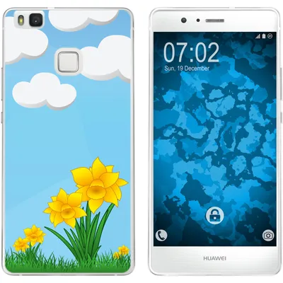 Produktbild von PhoneNatic Case kompatibel mit Huawei P9 Lite Silikon-Hülle Ostern M4