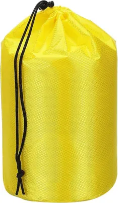 Produktbild von Wasserdichter Packsack 11 x 20 cm mit Kordelzug, orange – Packsack – Campingzubehör