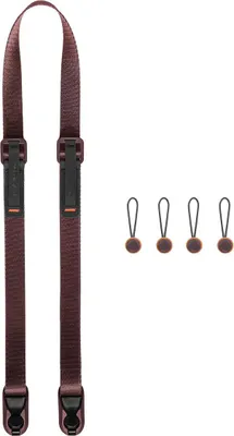 Obrázek produktu pro Peak Design Leash, Digitální fotoaparát, Kůže, Purpurová, 90 kg, 145 cm, 83 cm