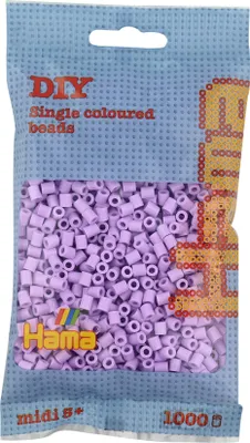 Zdjęcie produktu dla Hama207-96 HAMA Bügelperlen midi, pastell-flieder, im Beutel