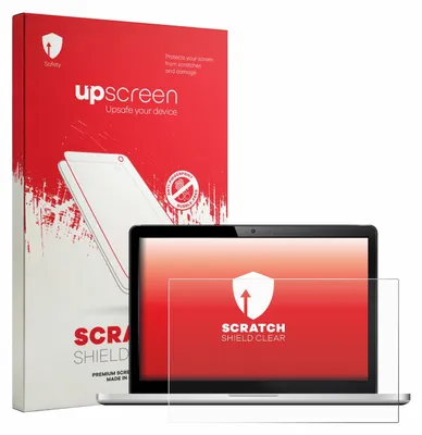 Produktbild von upscreen Schutzfolie für Notebooks mit 38.9 cm (15.3 Zoll) Displays 329 x 205.6 mm Displayschutz Displayschutzfolie Folie Klar Transparent