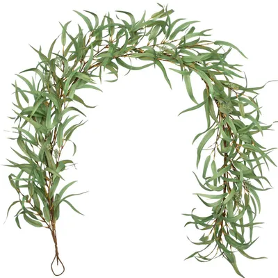 Produktbild von Künstliche Eukalyptus Girlande 180 cm Grün