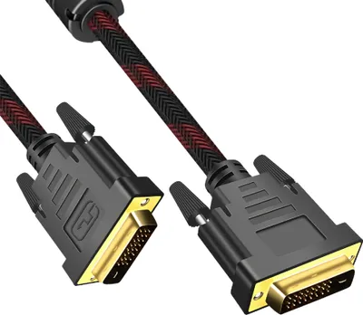 Produktbild von MMOBIEL DVI-Stecker zu DVI-Stecker-Adapter – DVI-D zu DVI-D (Dual Link) Kabel - 5 m
