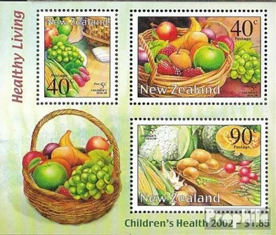 Produktbild von Briefmarken Neuseeland 2002 Mi Block139 (kompl.Ausg.) postfrisch Gesundheit