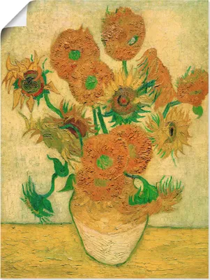 Produktbild von ARTland Poster Sonnenblumen Größe: 30x40 cm