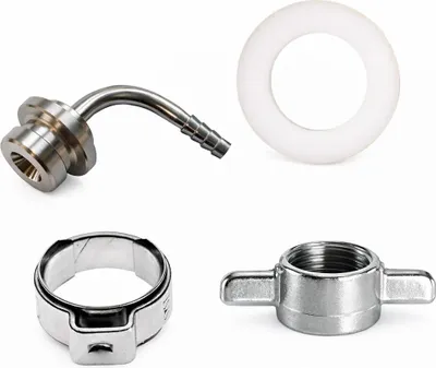 Produktbild von 4 mm gebogen 4-teilig Bierschlauchtüllenset