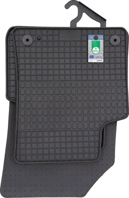 Produktbild von für BMW 3er (E90) ab 2005-01/2012 Passform PETEX Gummimatten 4-teilig schwarz Allwettermatten Gummifußmatten