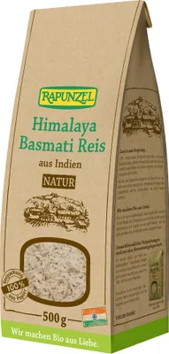 Produktbild von Rapunzel Basmati-Reis natur  500g