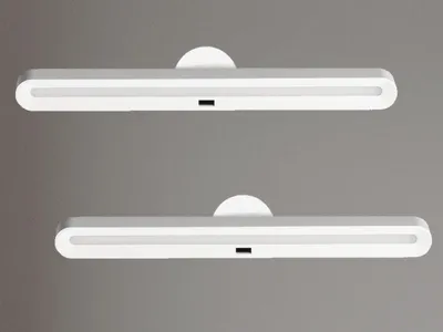 Produktbild von 2er SET LED Küchen Lichtleisten selbstklebend - Unterschrankleuchten ohne Kabel