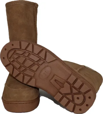 Produktbild von Lammfell Stiefel Winterstiefel Modell AGI Camel 43