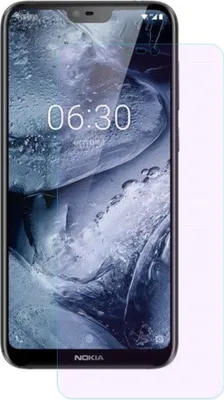 Produktbild von Nokia 6.1 Plus Panzer Schutz Display Glas Panzerfolie 9H Echtglas