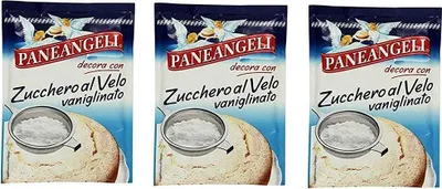 Produktbild von 3x Paneangeli Zucchero a velo Vanigliato Vanille-Puderzucker 120 g