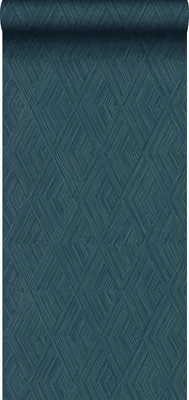 Obrázek produktu pro Origin Wallcoverings tapeta 3D vzor tmavě modrá 53 cm x 10,05 m