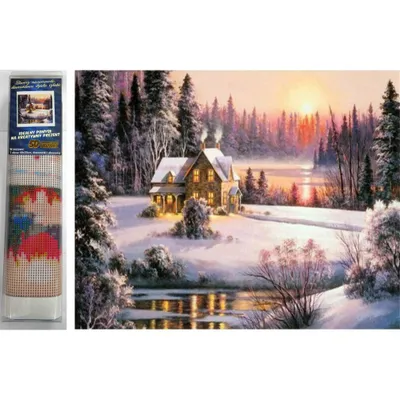 Obrázek produktu pro Norimpex Diamantová malba Stromy 30x40cm