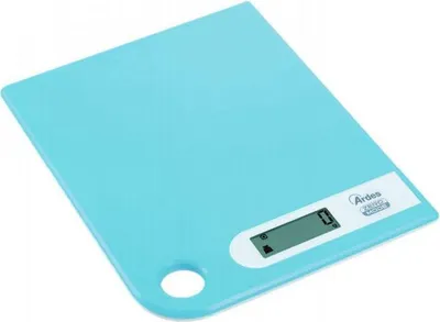 Produktbild von Ardes AR1PA1, Elektronische Küchenwaage, 5 kg, 1 g, Blau, Arbeitsplatte, Rechteck