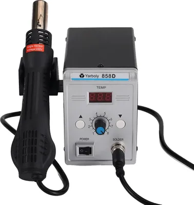 Zdjęcie produktu dla Dmuchawa gorącego powietrza, moc 700 W, zakres temperatur 100°C-450°C