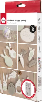 Produktbild von Silikon Gießform "Happy Spring"