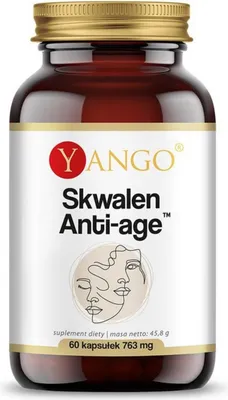 Productafbeelding van Yango squaleen Anti-age 60 capsules 8772