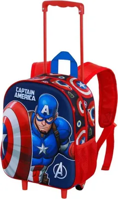 Image de Karactermania - Plecak 3D Captain America Patriot 34cm Stanowisko Szkolne