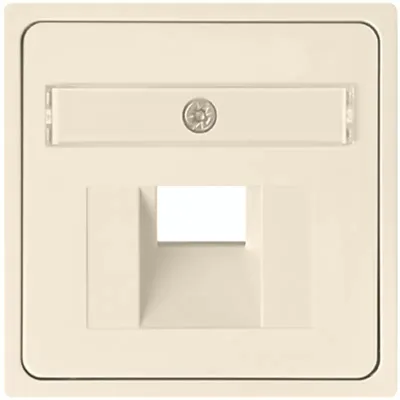 Produktbild von ELSO Zentralplatte UAE 1xRJ45 366504 m.SF JOY reinweiß