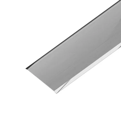 Obrázek produktu pro AP18 přechodová lišta nevrtaná ACARA, nerez V2A kartáč, tl. 1 mm, 160 mm, 3 m