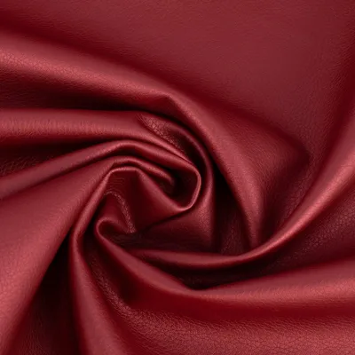 Produktbild von Kunstleder Stoff Meterware Polsterkunstleder Kreativleder rot 1,4m