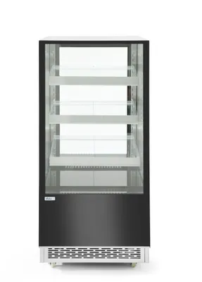 Zdjęcie produktu dla Hendi 233306, Lodówka witrynowa, Wolnostojący, Czarny, 300 l, 2 - 6 °C, C