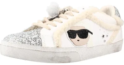 Produktbild von KARL LAGERFELD SKOOL IKONIC PEEP LINED LO Weiß